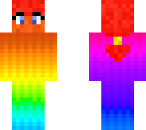 rainbow girl