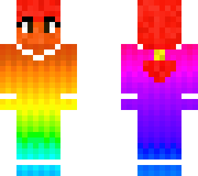 rainbow girl