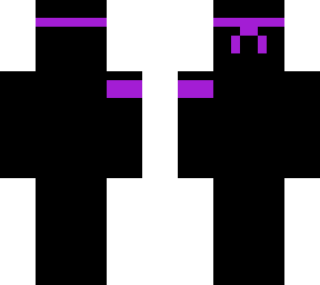 all black + purple