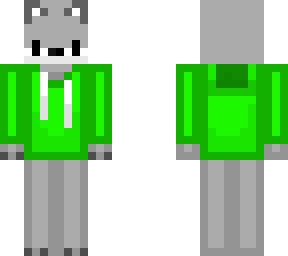 cool wolf (whit green sweater)