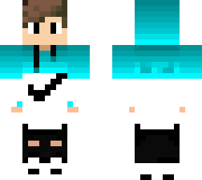 cyan hooddie