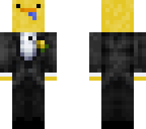 duck in a suit