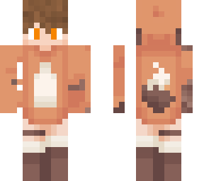 fox hoodie (with hood on)