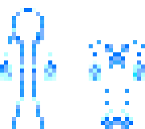 glowing galactic frost mage