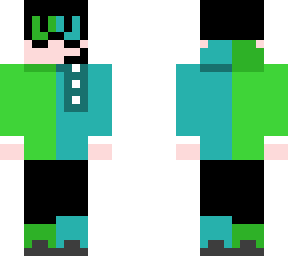 green and blue