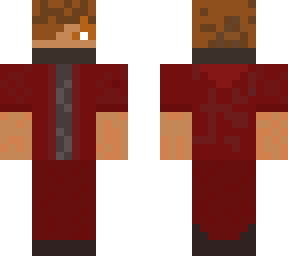 mask guy red suit