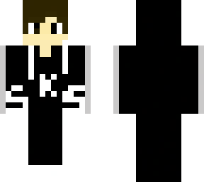 black and white cool skin