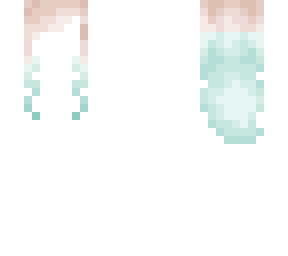 light brown to light teal ombre hair || free base pls credit