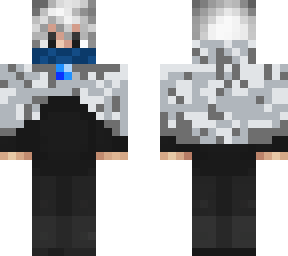 ninja with blanc hair