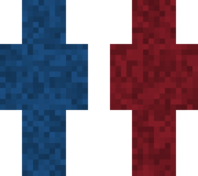 red and blue void