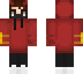 red hooded boy