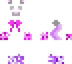 pink bow cat
