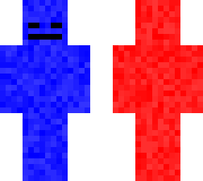 red or blue