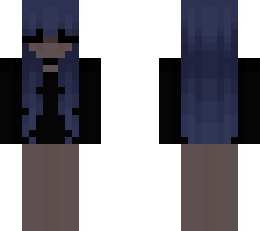 blue hair