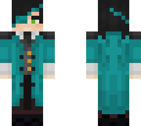 cyan man