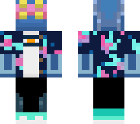 dark blue moon:neon hawaii