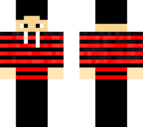drip red+black shirt