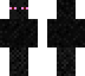 enderman with rainbow effect