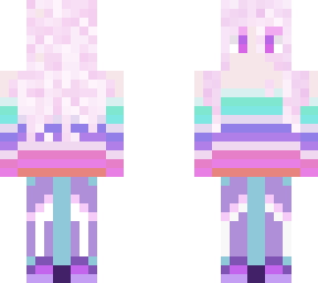 pastel-colored egirl