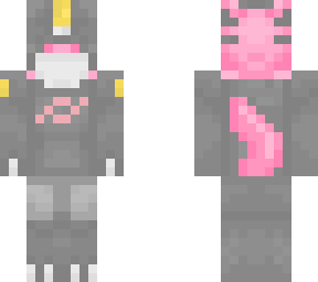 Pink Rawnmon Pink Raidramon (Lighdramon) | Minecraft Skin