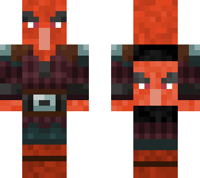 red pillager with cape