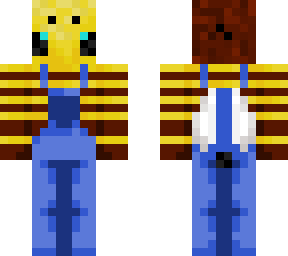 also bee in overalls