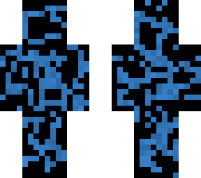 blue hacked skin