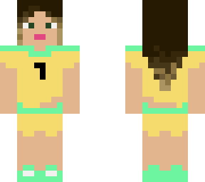 cute girl playing volleyball