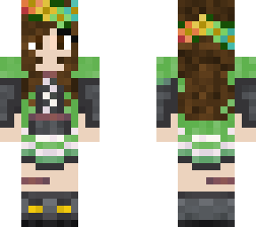 irish girl rainbow flowers v2