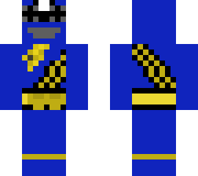 power rangers wild force blue