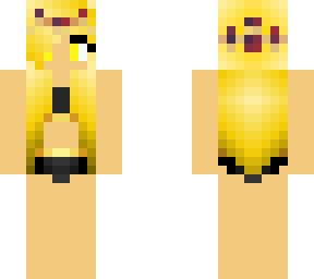 queen yellow swimsuit skin