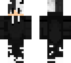 black and white devil