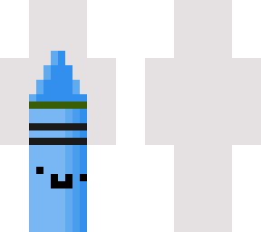 blue blob crayon