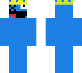 blue fron rainbow friends