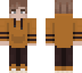 orange hoodie boy