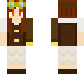 red: steampunk oc