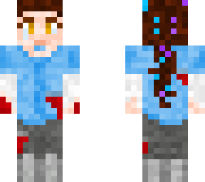 bloodied icy blue me (medieval tunic)