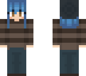 blue girl again