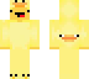 man with duckie suit