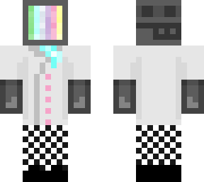 pastel chef tv head