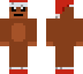 santa hat monkey