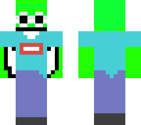 dream wearing gogy's clothes and glasses.
