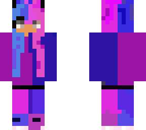 pink and blue