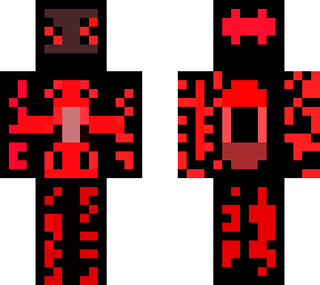 red black guy