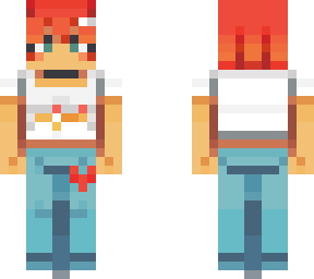 redish orange hair