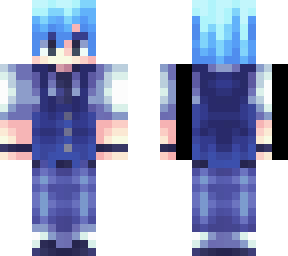 blue hair (boy)