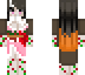 Demon form nezuko Minecraft Skin