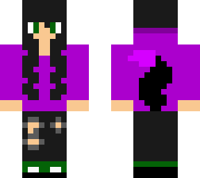 dieanawolf minecraft skin