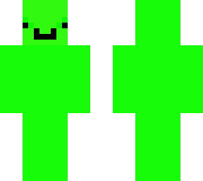 happy green guy