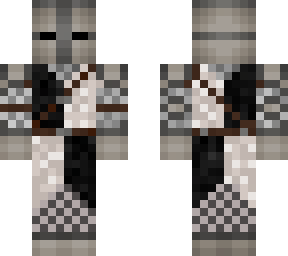 knight black n white